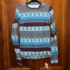 NWT Bonfire Womens base layer medium.